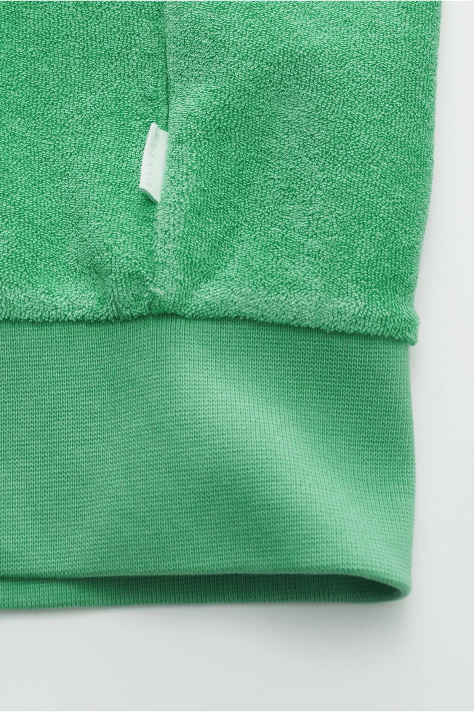 04651/ A TRIP IN A BAG Sweat jacket 'Terry Zip' light green