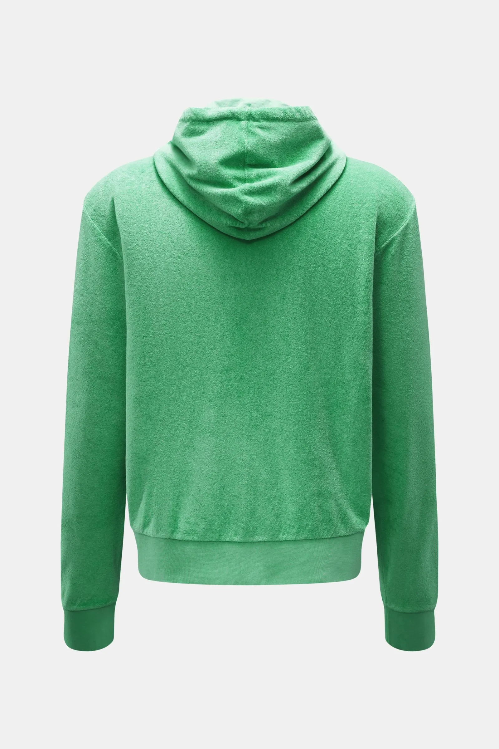 04651/ A TRIP IN A BAG Sweat jacket 'Terry Zip' light green