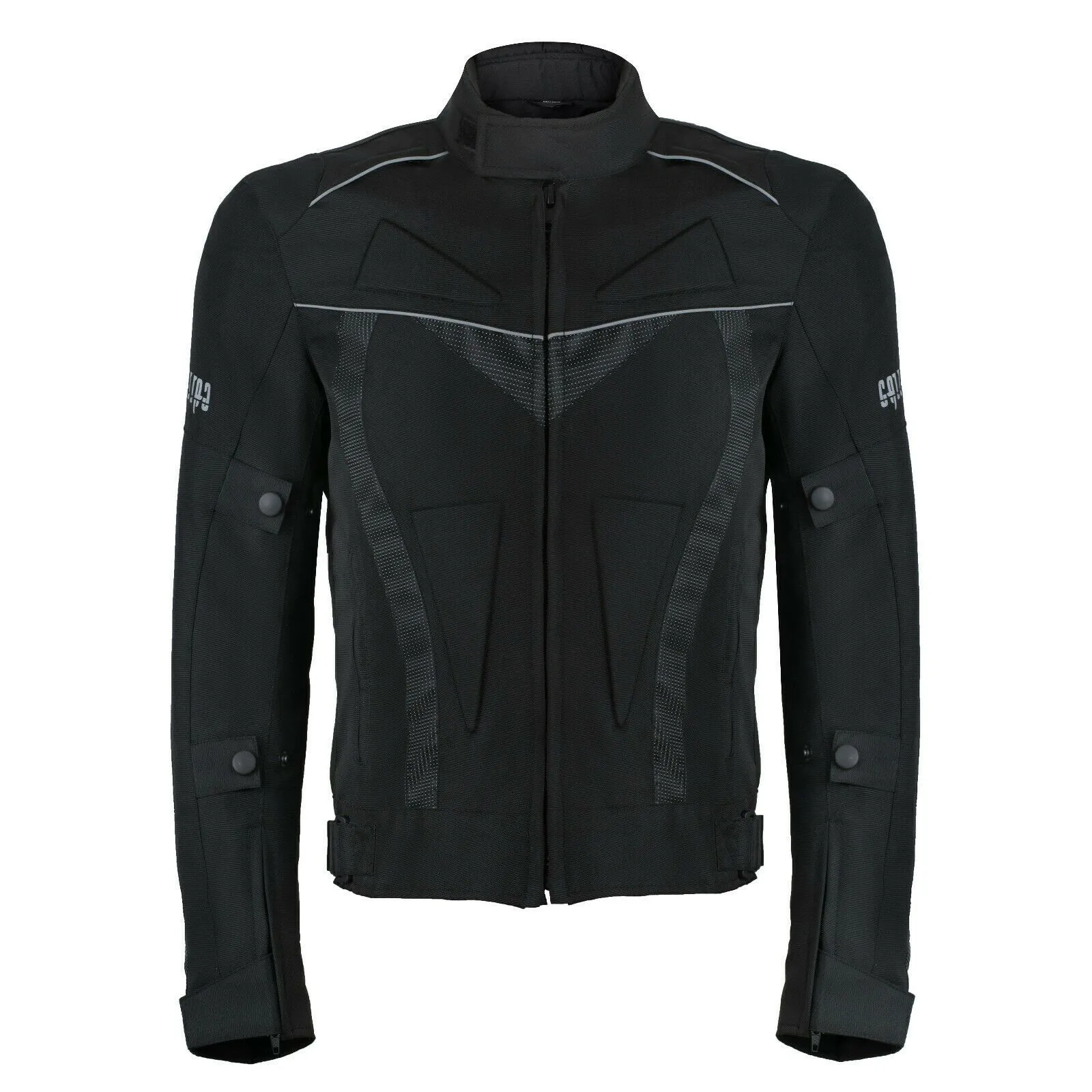 0620 Mens Fabric Armoured Motorcycle Biker Textile Jacket