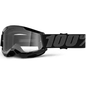 100% - Youth Strata 2 Black Goggles