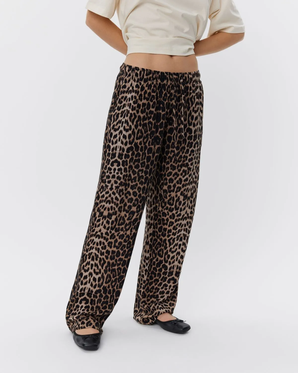 ABIGAILESW TROUSERS - AOP Leo