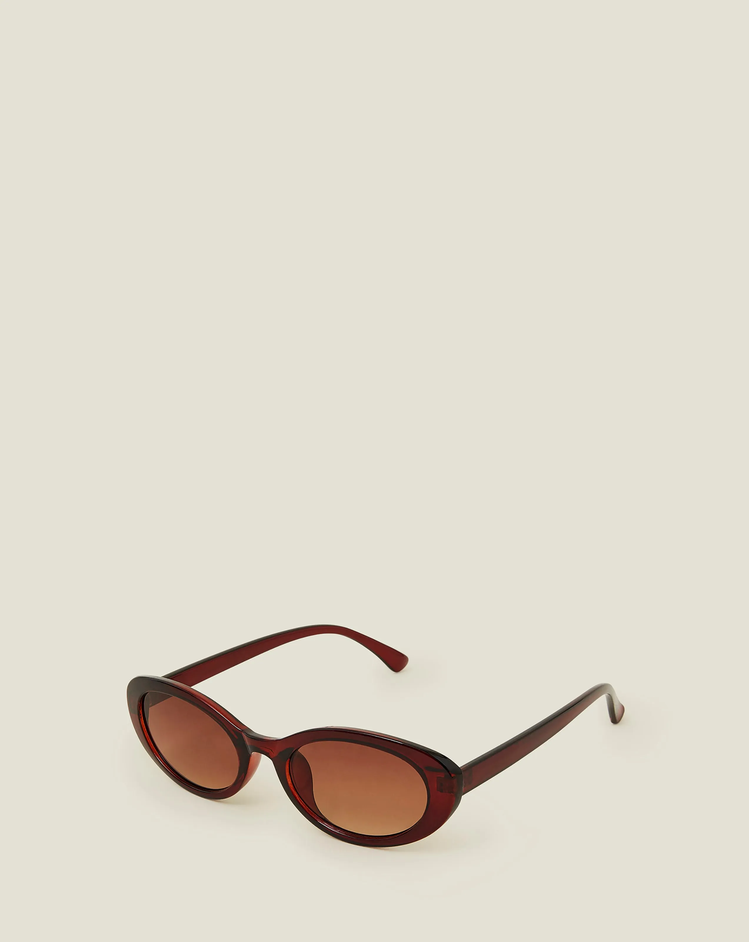 Accessorize Chunky Oval Sunglasses