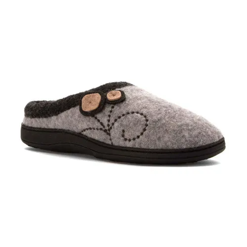 Acorn Women's Dara Mule Slipper Light Grey