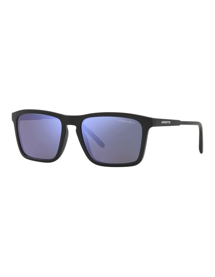 AN4283 Shyguy Black Polarised Sunglasses