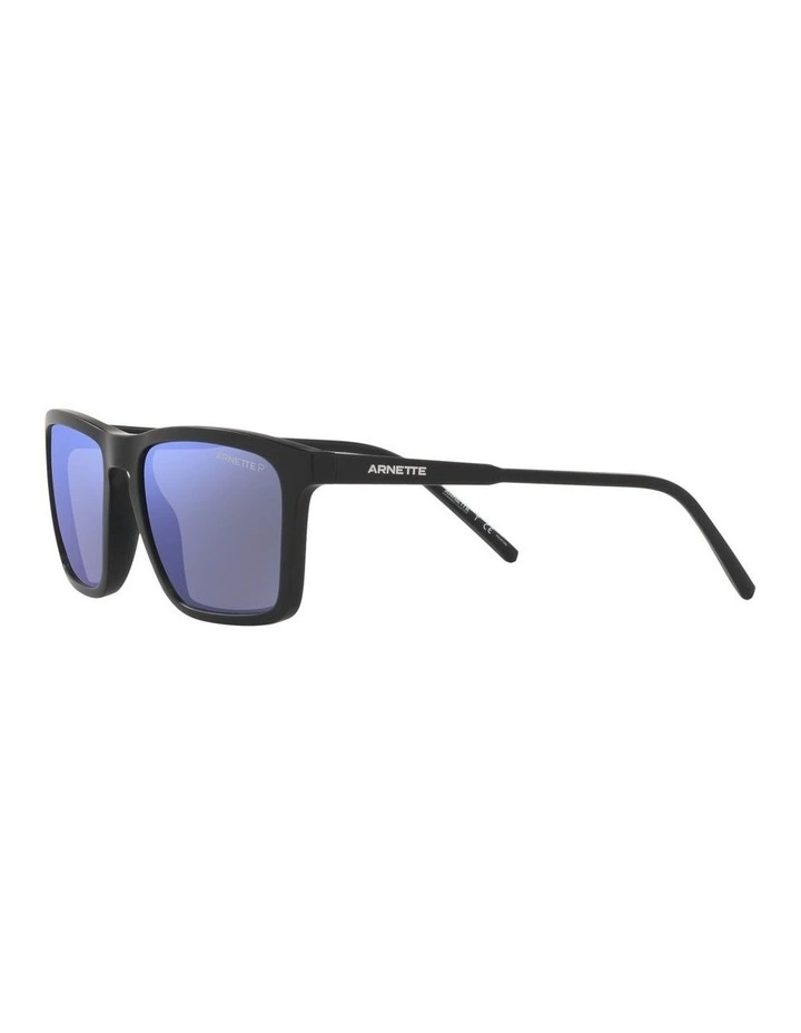 AN4283 Shyguy Black Polarised Sunglasses