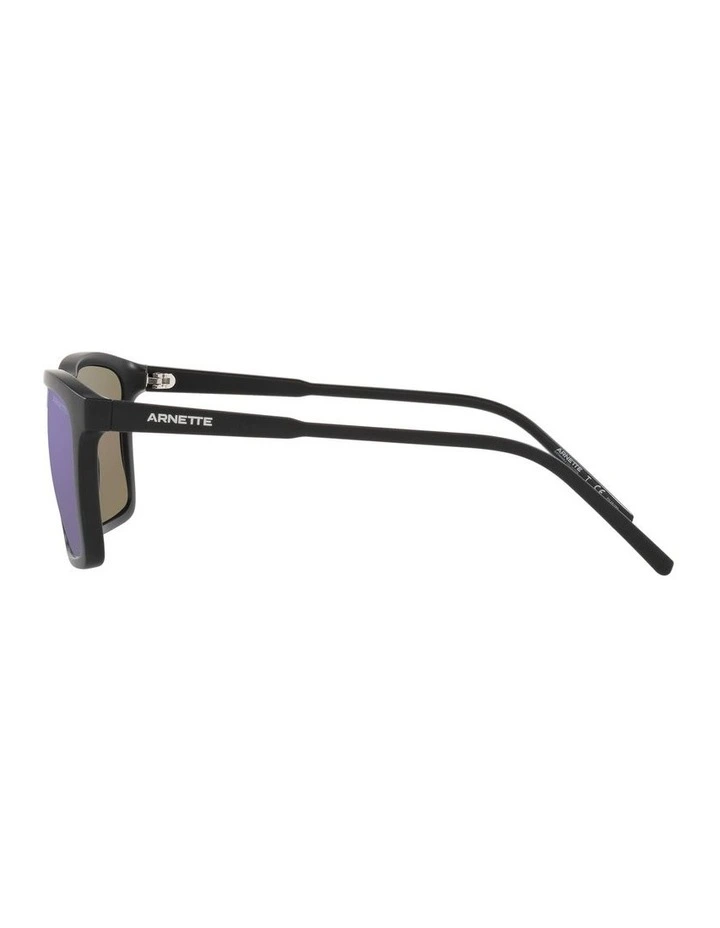 AN4283 Shyguy Black Polarised Sunglasses