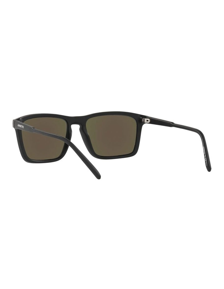 AN4283 Shyguy Black Polarised Sunglasses