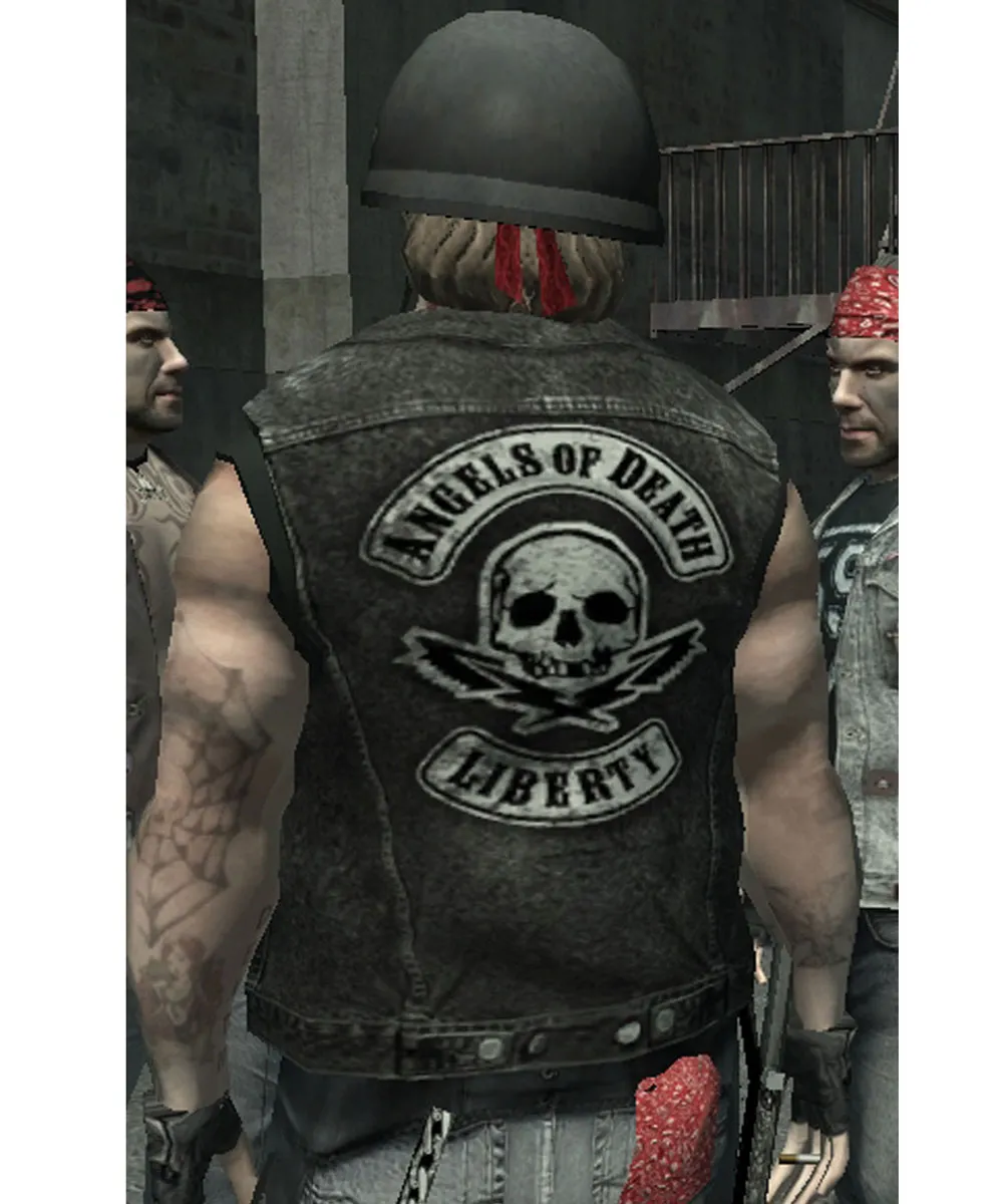 Angels of Death Liberty GTA Leather Vest