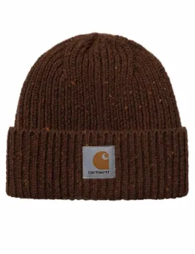 Anglistic Knit Beanie Hat - Speckled Tamarind