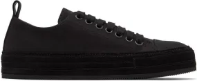 Ann Demeulemeester Black Denim Gert Sneakers