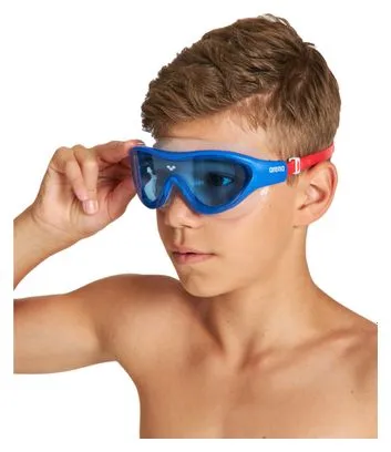 Arena The One Mask Junior Swim Goggles Blue Red