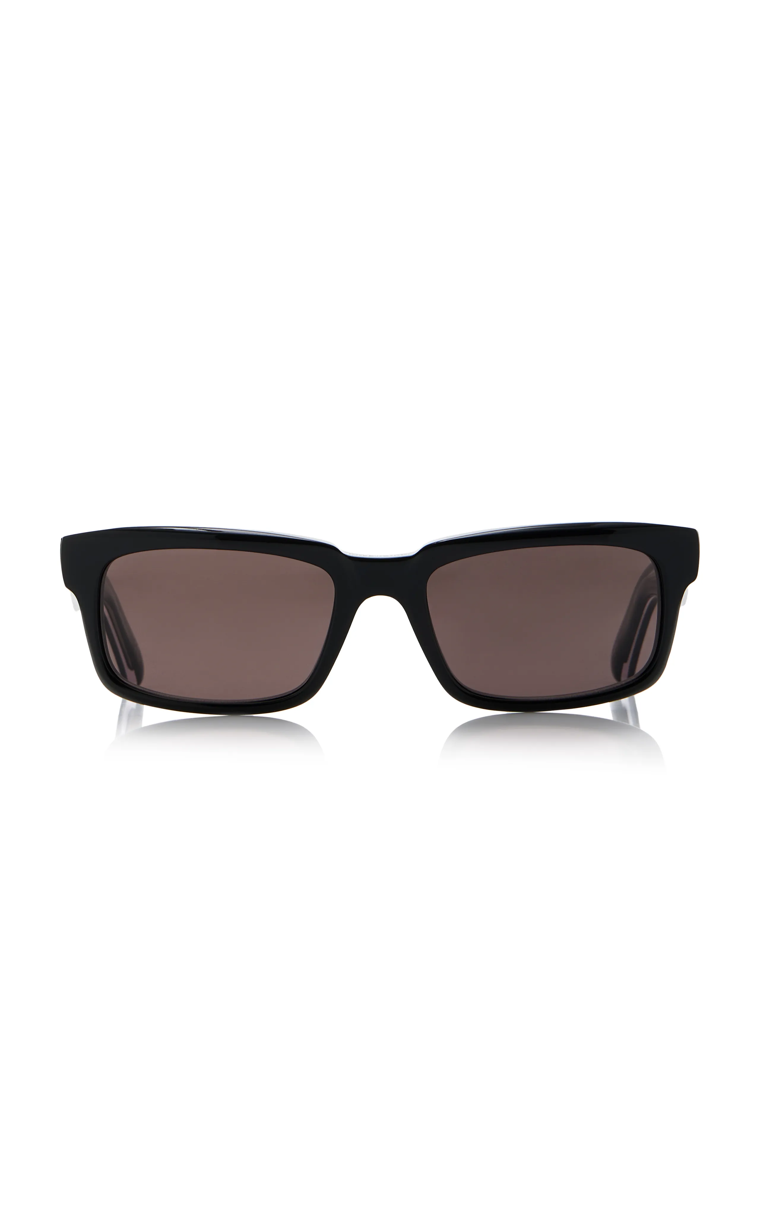 Balenciaga Rectangular-Frame Acetate Sunglasses