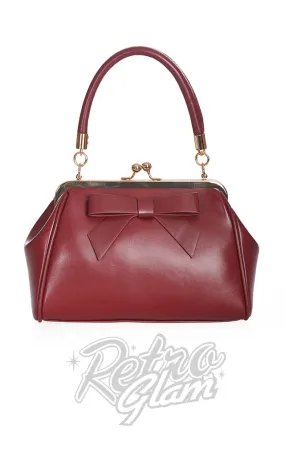 Banned Daydream Handbag in Burgundy