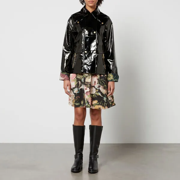 Barbour x House of Hackney Casterton Faux Patent-Leather Jacket