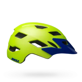 Bell Sidetrack Child Helmet - Matt Bright Green-Blue - 2019