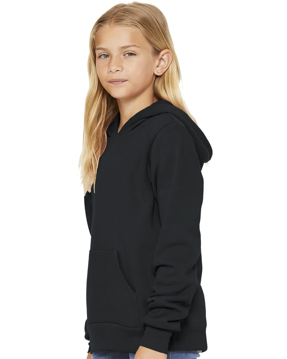 Bella + Canvas 3719Y Youth Sponge Fleece Hoodie SKU: 3719Y