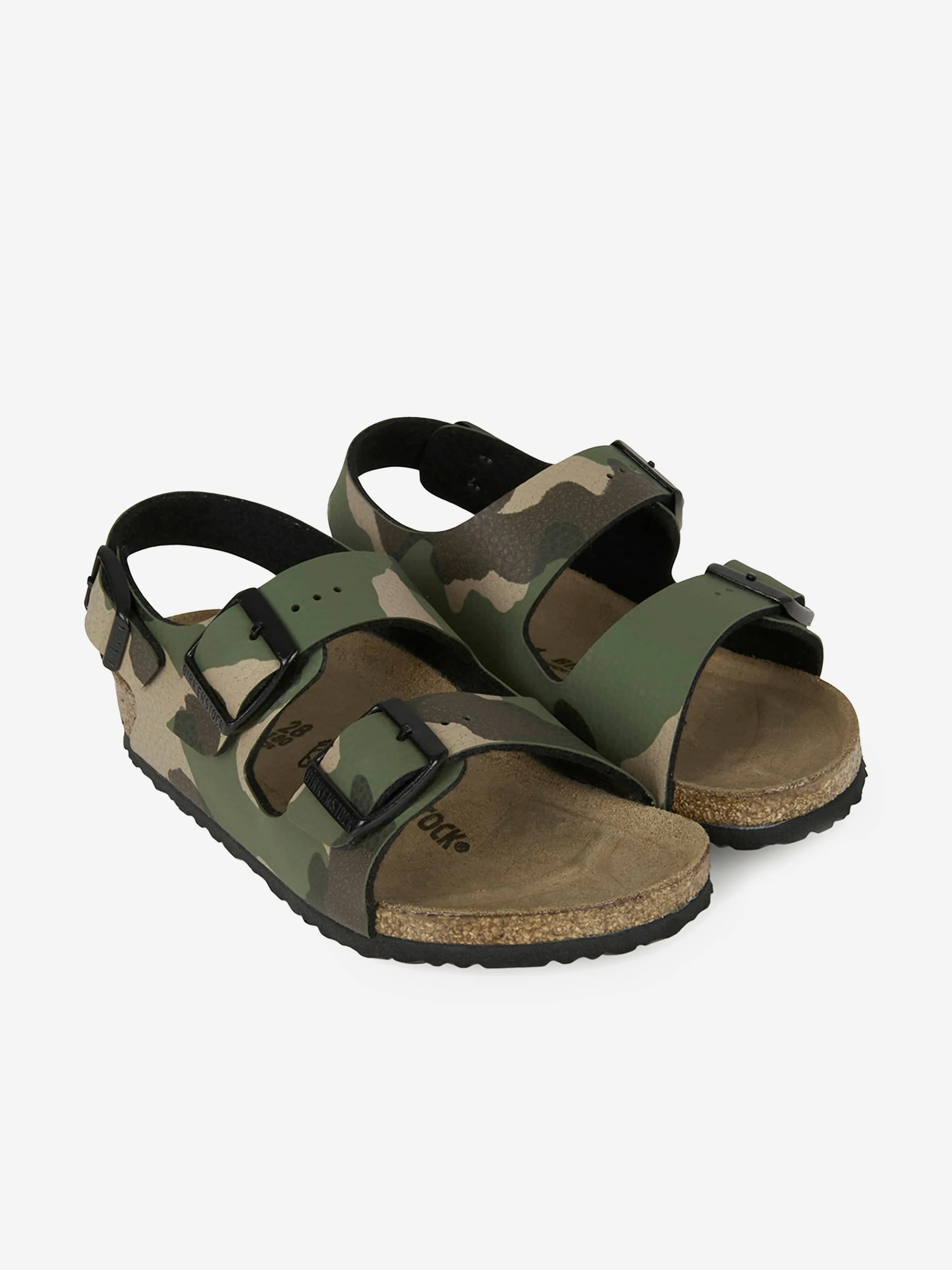 BIRKENSTOCK - Unisex Desert Soil Camouflage Milano Sandals | Childsplay Clothing