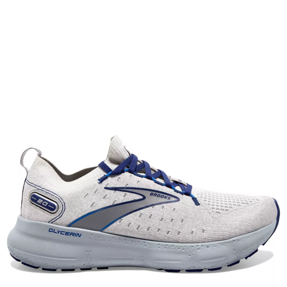 BROOKS  MENS GLYCERIN STEALTHFIT 20 RUNNING SHOE