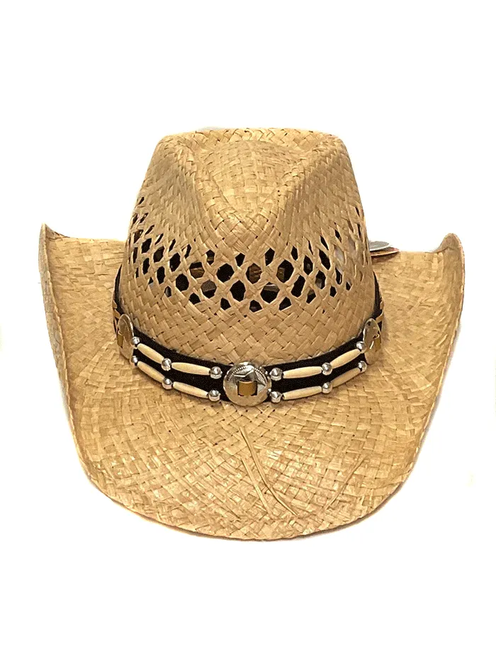 Bullhide ASHLAND 2126 Genuine Panama Hat Natural