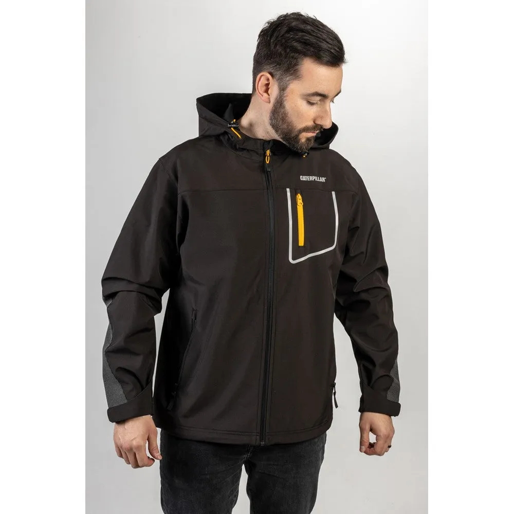 Caterpillar Capstone Hooded Soft Shell Jacket