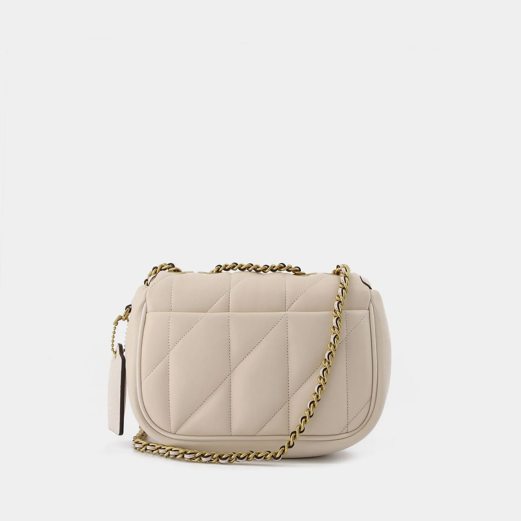 Coach  Madison Pillow 18 Bag - Coach - Cream - Leather