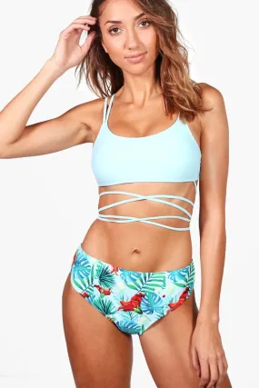 Croatia Tropical Wrap Around Bikini