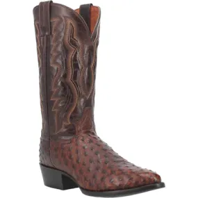 Dan Post Pershing Full Quill Ostrich Boot