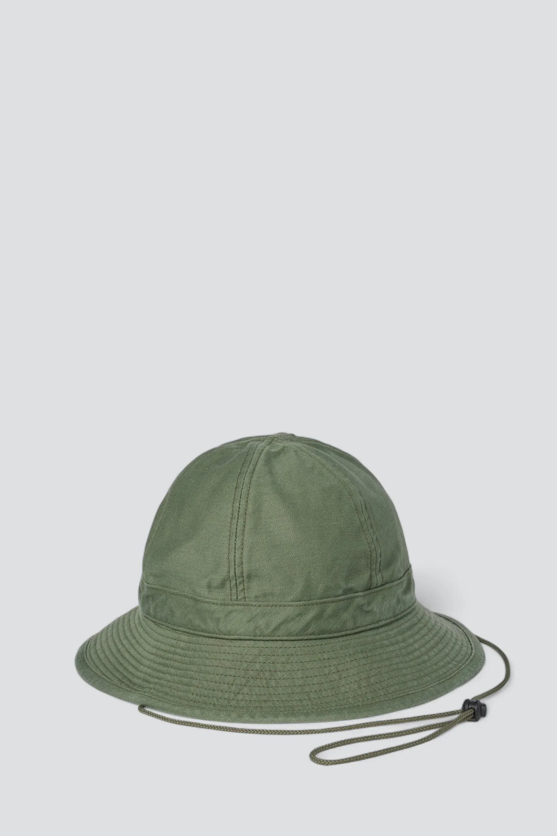 Dark Olive Baker Back Satin Metro Hat