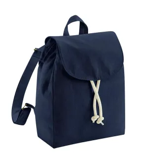 Earthaware mini organic backpack one size french navy Westford Mill