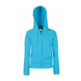 Fruit of the Loom Ladies-Fit Hooded Sweat Jacket