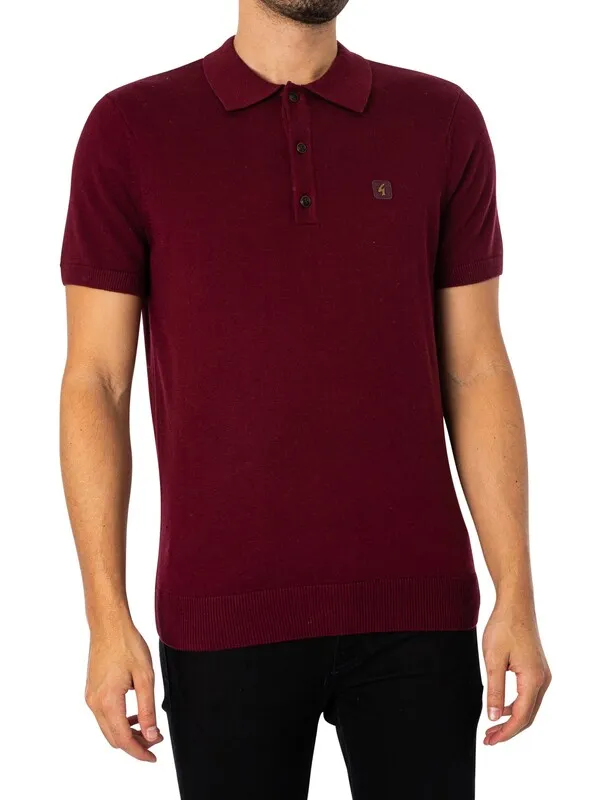 Gabicci Brandon Polo Shirt - Port