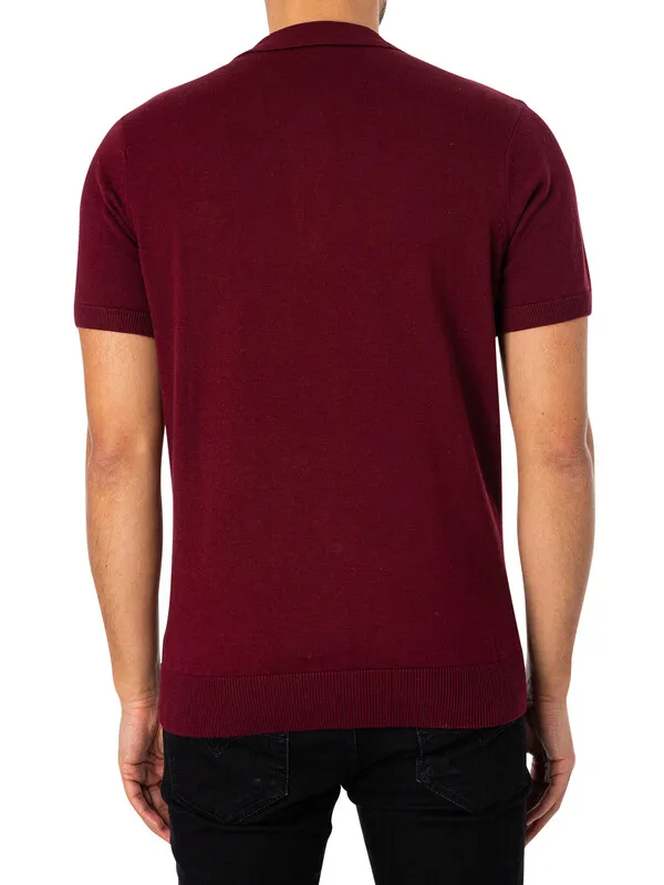 Gabicci Brandon Polo Shirt - Port