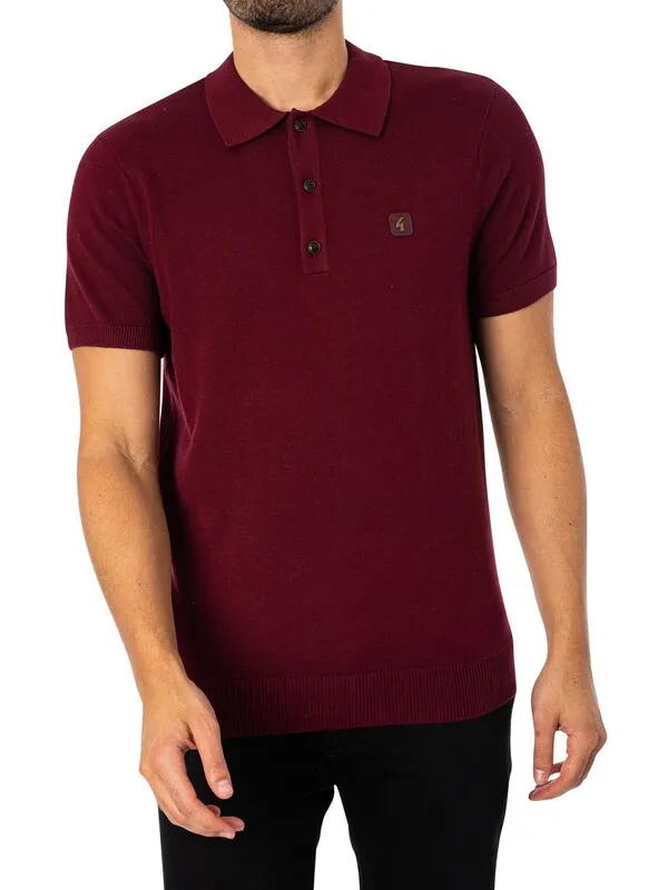 Gabicci Brandon Polo Shirt - Port