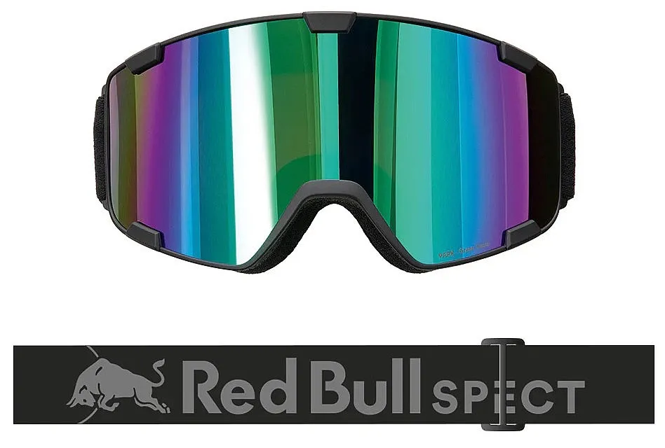 goggles Red Bull SPECT Park - 18GR3/Black/Green/Green Revo