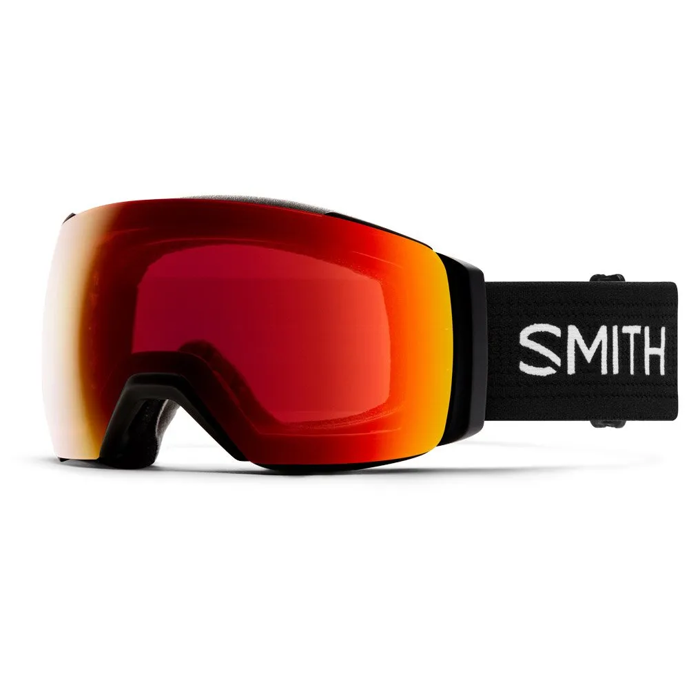 Goggles Smith ---I/O Mag XL Black Chromapop Sun Red Mirror + Chromapop Storm Yellow Flash