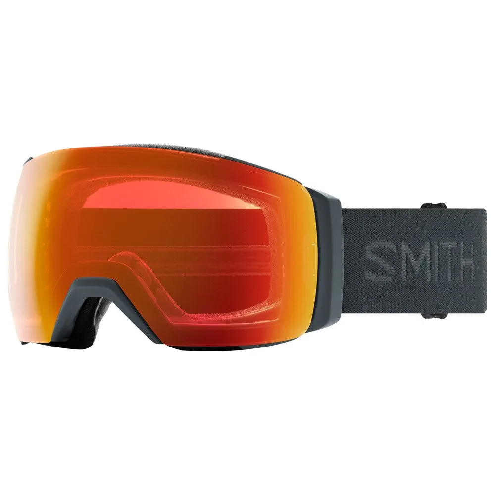 Goggles Smith ---I/O Mag XL Slate Chromapop Everyday Red Mirror + Chromapop Storm Blue Sensor Mirror