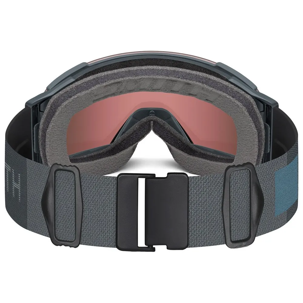 Goggles Smith ---I/O Mag XL Slate Chromapop Everyday Red Mirror + Chromapop Storm Blue Sensor Mirror