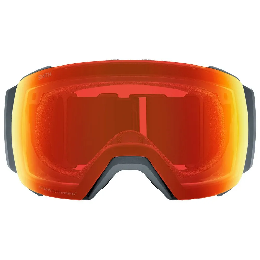 Goggles Smith ---I/O Mag XL Slate Chromapop Everyday Red Mirror + Chromapop Storm Blue Sensor Mirror