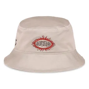 GRIMEY Fire Route Bucket Hat White