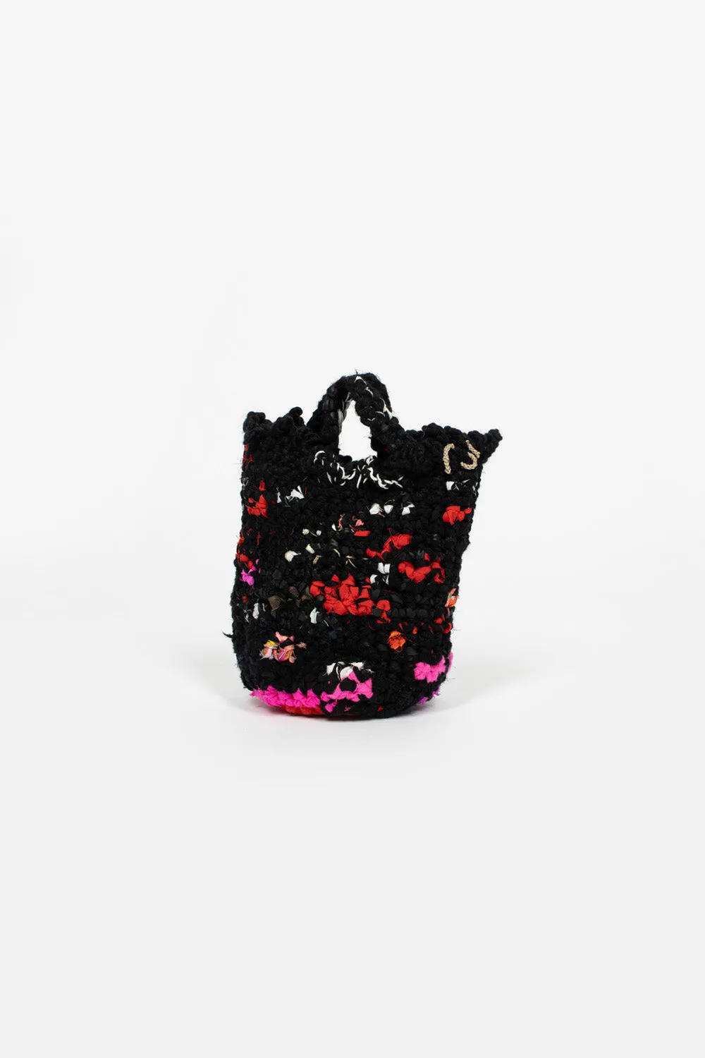 Hand Crochet Acustica Bag Black