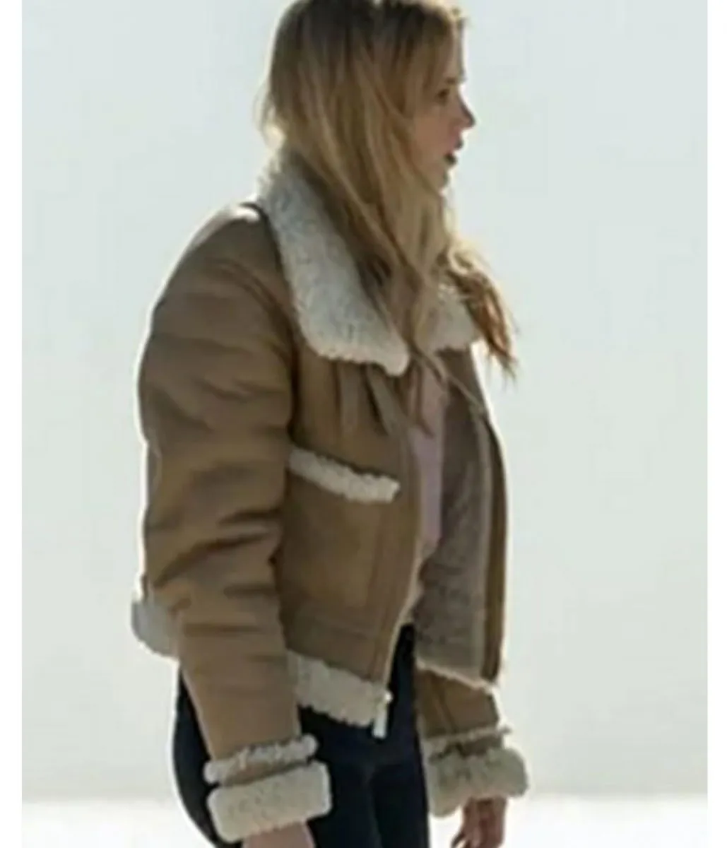 Hightown BFO Riley Voelkel Suede Shearling Leather Jacket