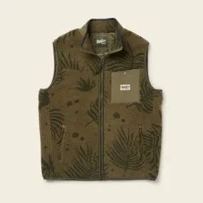 Howler Brothers Chisos Fleece Vest:  Forest Floor : Frond