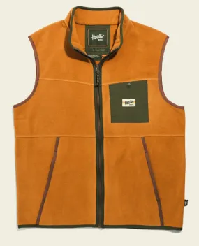 Howler Brothers Free Range Fleece Vest: Adobe