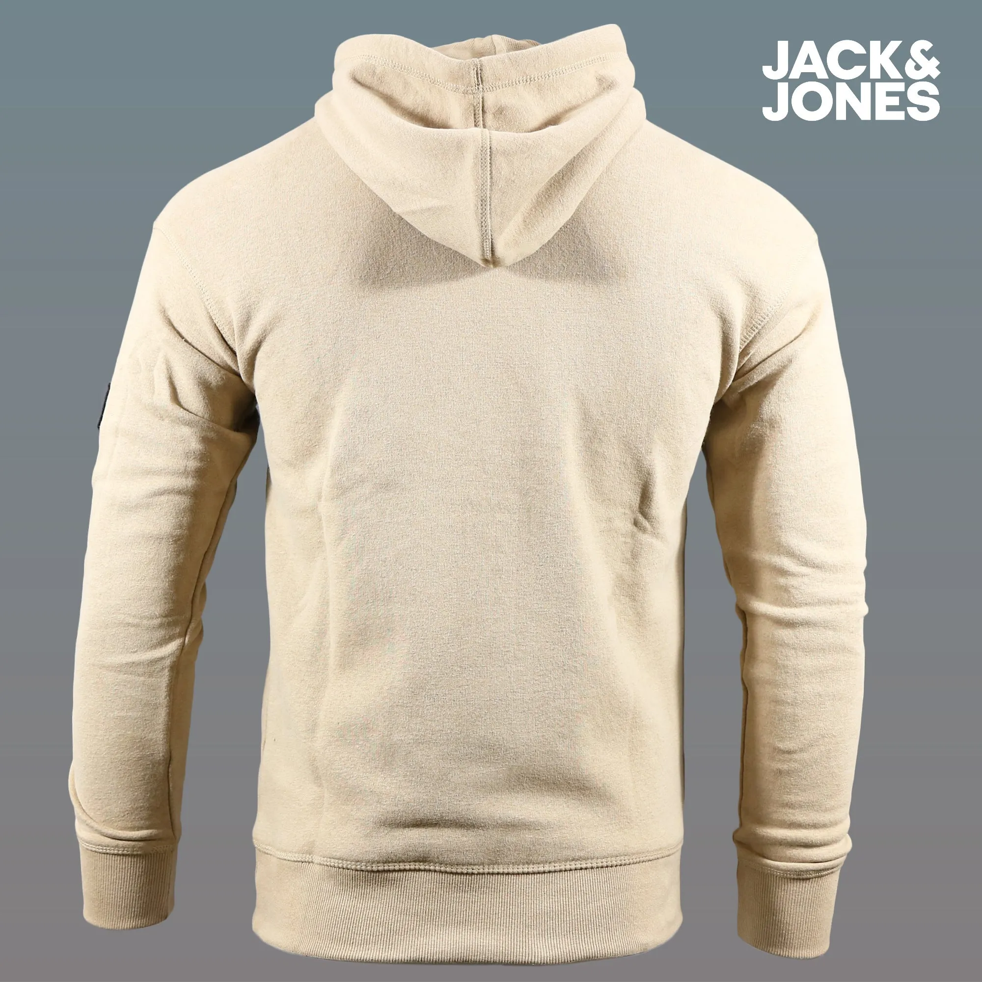 Jack And Jones Dune Pullover Hoodie | Tan Hoodie