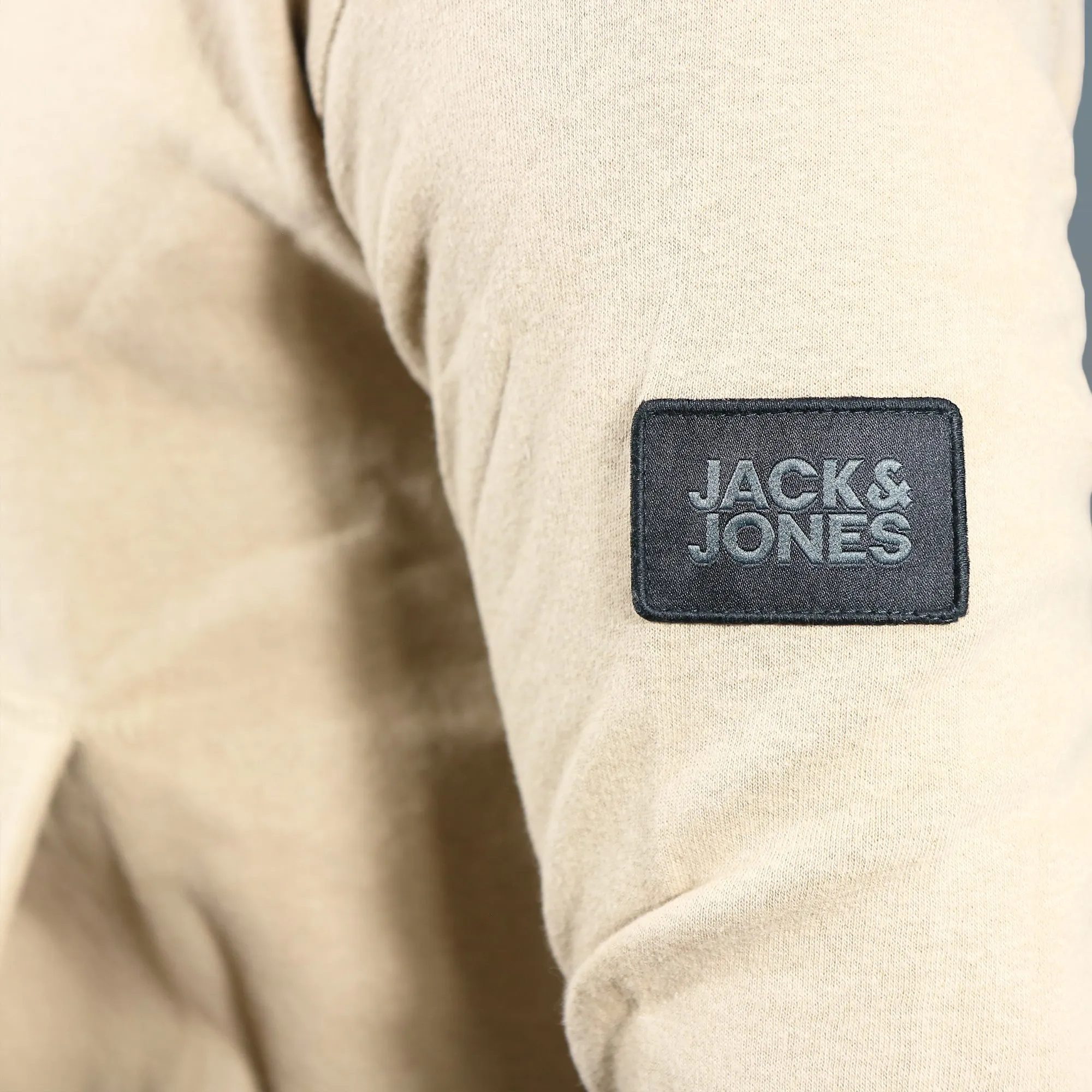 Jack And Jones Dune Pullover Hoodie | Tan Hoodie