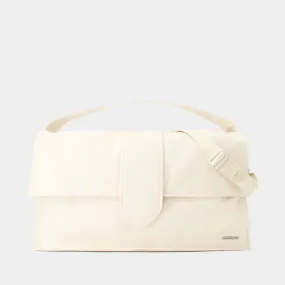 Jacquemus  Le Bambino De Voyage Bag - Jacquemus - Leather - Off White