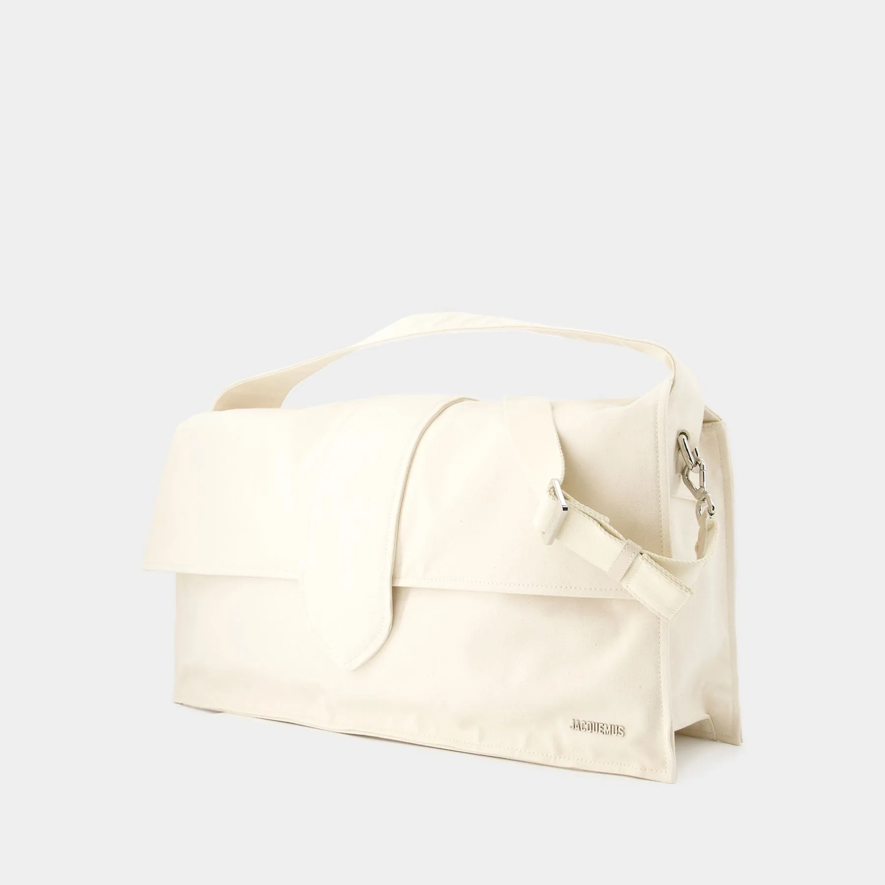 Jacquemus  Le Bambino De Voyage Bag - Jacquemus - Leather - Off White