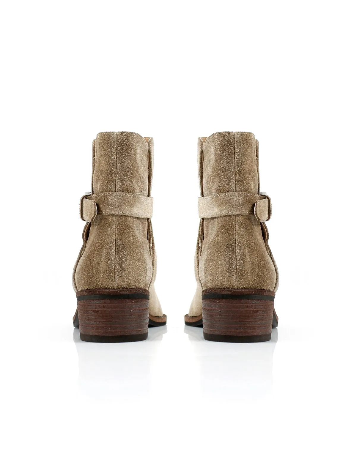 La Tribe      LA TRIBE - WRAP BOOT (TAUPE)