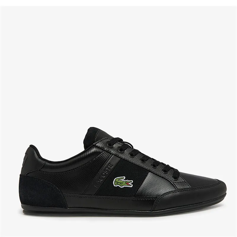 Lacoste Mens Chaymon BL Trainers Black/Black