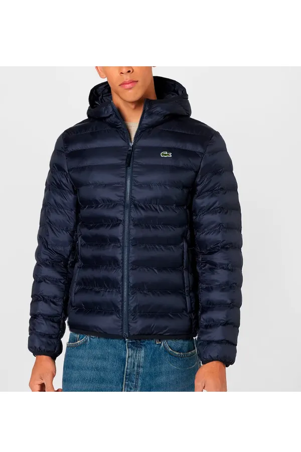 Lacoste Parka Hooded Jacket Navy